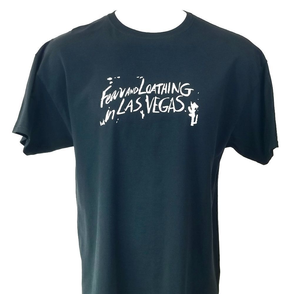 Fear and Loathing in Las Vegas Hunter S. Thompson Oversized Movie Tee Rock Tee